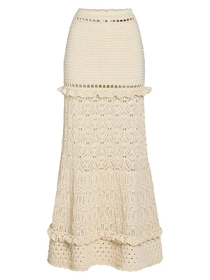 Magdalena Crochet Skirt