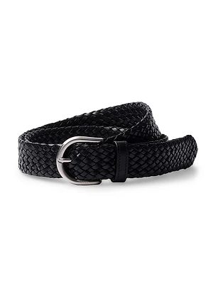Braided Leather Belt