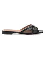 Perla Mesh Flat Sandals