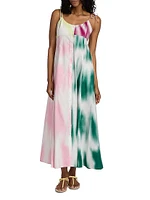 High Garden Tie-Dye Maxi Dress