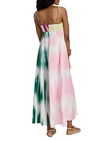 High Garden Tie-Dye Maxi Dress