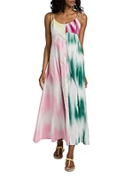 High Garden Tie-Dye Maxi Dress