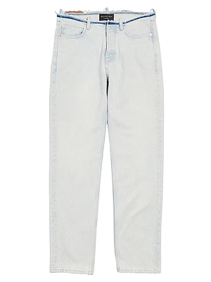 Cut-Off Waistband Pants