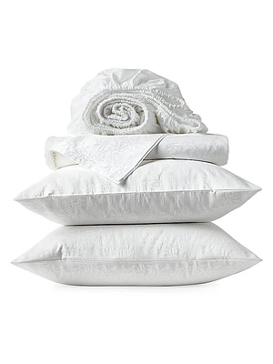 Heirloom Organic Jacquard Sheet Set