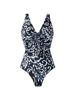 Adorn Bella Printed One-Piece Swimsuit