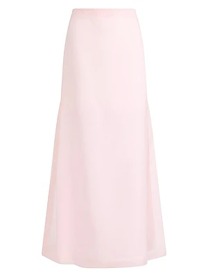 Linnie Silk Maxi Skirt