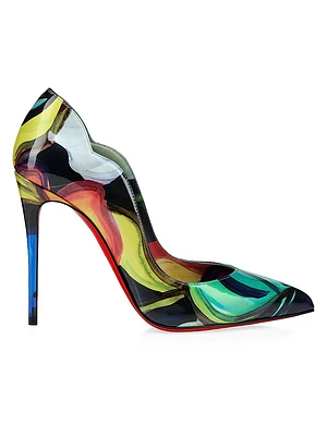 Hot Chick Patent Leather 100MM Pumps