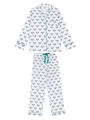 Women's Tennis Long Pajama Set