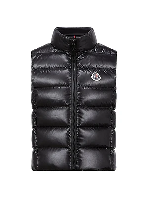 Little Girl's & Ghany Zip Up Vest