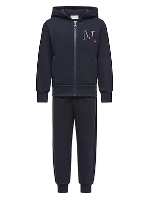 Little Boy's & Sweatsuit Set Cotton
