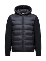 Down-Filled Hoodie Wool