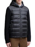 Down-Filled Hoodie Wool