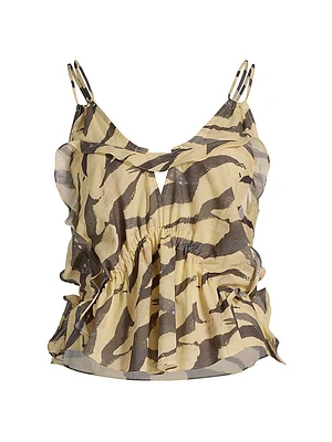 Dariah Printed Cami Top