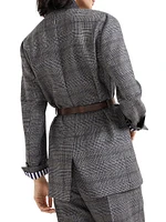 Virgin Wool Prince of Wales Blazer