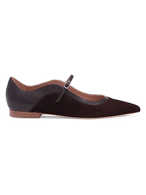 Cornina Suede Flat Pumps