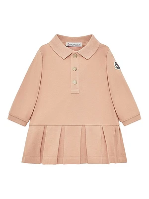 Baby Girl's & Little Dress Cotton Piquet
