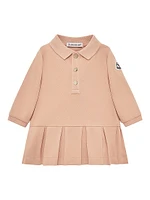 Baby Girl's & Little Dress Cotton Piquet