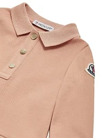Baby Girl's & Little Dress Cotton Piquet