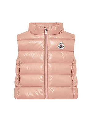 Baby Girl's & Little Ghany Puffer Vest