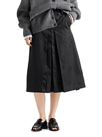 Flared Re-Nylon Skirt