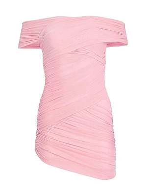 Deniz Mesh Mini Dress