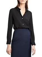 Tenia Modern Silk Blouse