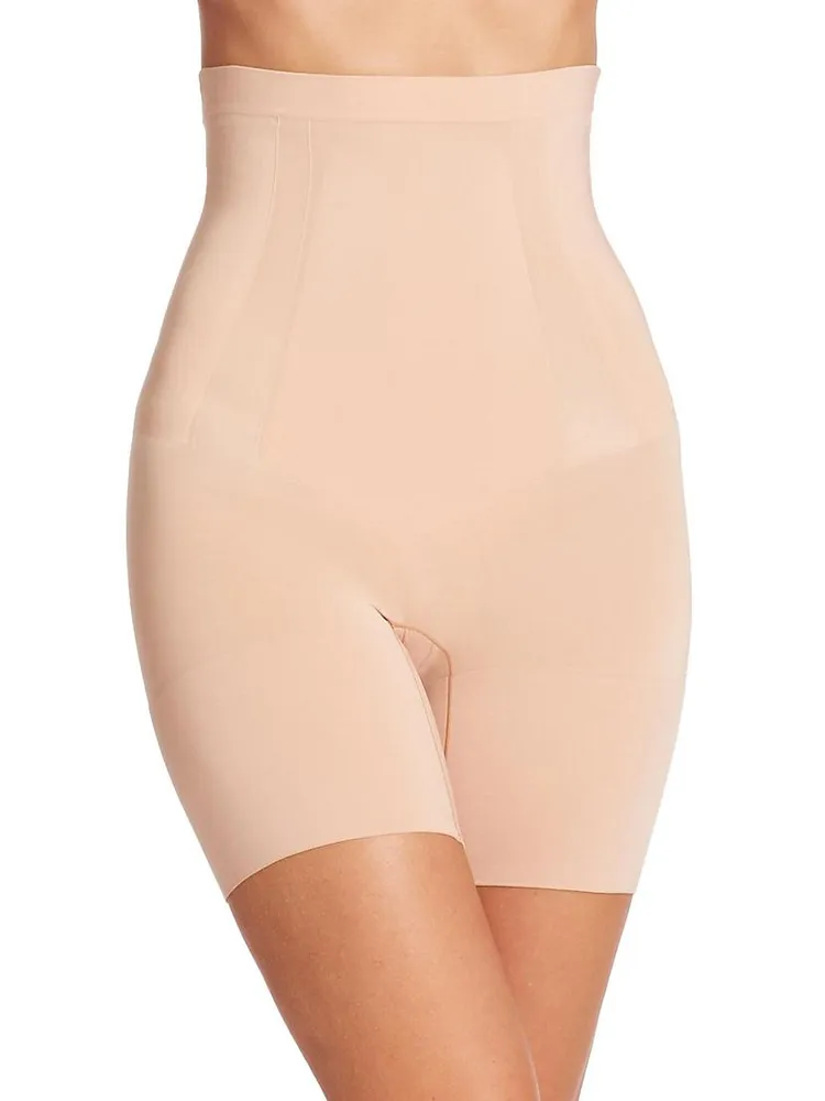 Oncore High-Waist Mid-Thigh Shorts