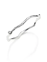 Classico Sterling Silver Branch Bangle Bracelet