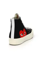 CdG PLAY x Converse Women's Chuck Taylor All Star Peek-A-Boo High-Top Sneakers