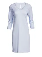 Pure Essence Three-Quarter Sleeve Gown