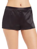 Silk Satin Tap Shorts