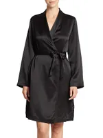 Silk Short Robe