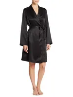 Silk Short Robe