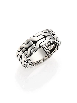 Classic Chain Sterling SIlver Band Ring