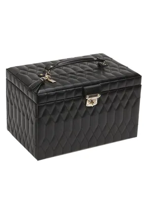 Caroline Leather Jewelry Box/Large