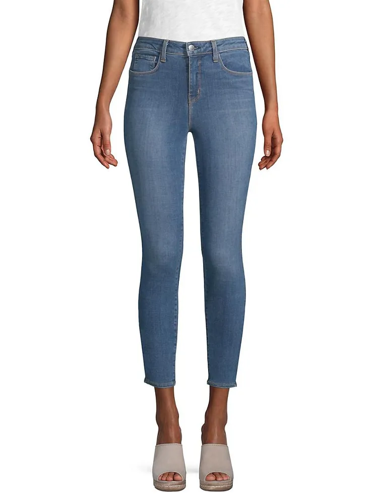 Margot Mid-Rise Stretch Skinny Ankle Jeans