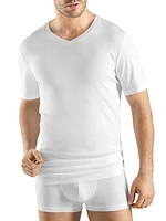 Sea Island Cotton V-Neck Tee