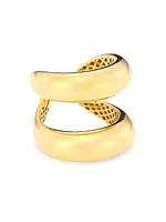 Classic 18K Yellow Gold Double-Band Ring