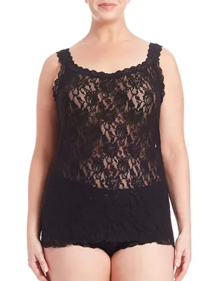 Plus Signature Lace Camisole