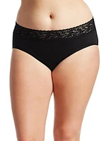 Plus Cotton French Brief