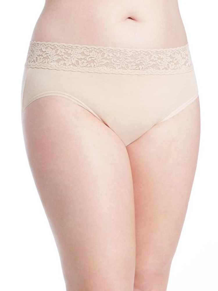 Plus Cotton French Brief