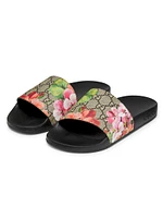 GG Blooms Supreme Slide Sandals