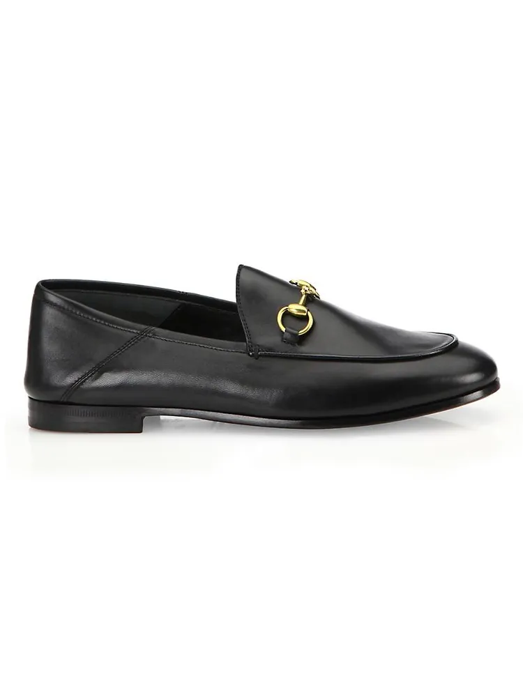 Brixton Leather Horsebit Loafers