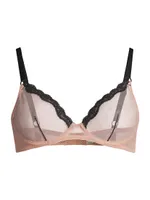 Sheer Tulle Demi Bra