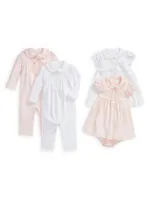 Baby Girl's Polo Dress & Bloomers Set