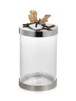 Butterfly Ginkgo Medium Canister
