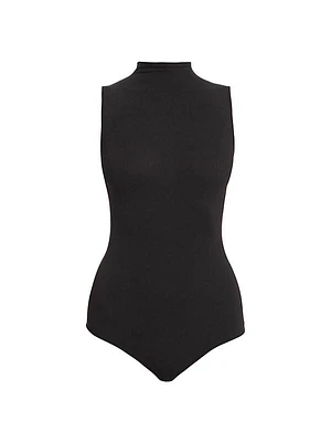 Ballet Mockneck Sleeveless Bodysuit