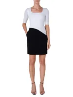 Jersey Pencil Skirt