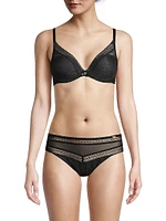 Festivite Lace Plunge Bra