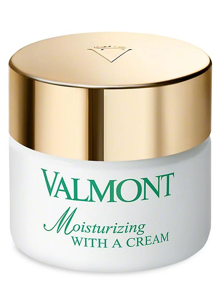 Moisturizing With A Cream Rich Thirst-Quenching Cream